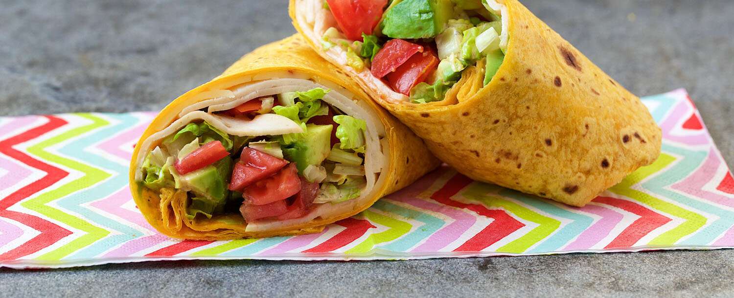 Recipes Southwestern Turkey Wrap Applegate